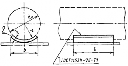 Опоры трубопроводов ОПБ1-89 0,12 кг